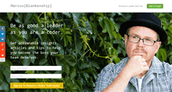 Desktop Screenshot of marcusblankenship.com